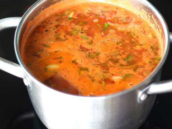 Sup Harira, mudah dan harum - Persiapan langkah 3
