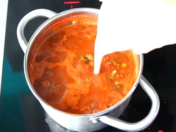 Sup Harira, mudah dan harum - Persiapan langkah 4