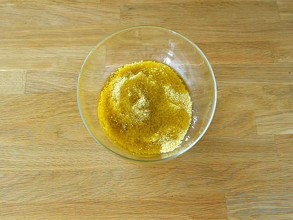 Tabbouleh oriental yang sangat mudah - Persiapan langkah 1