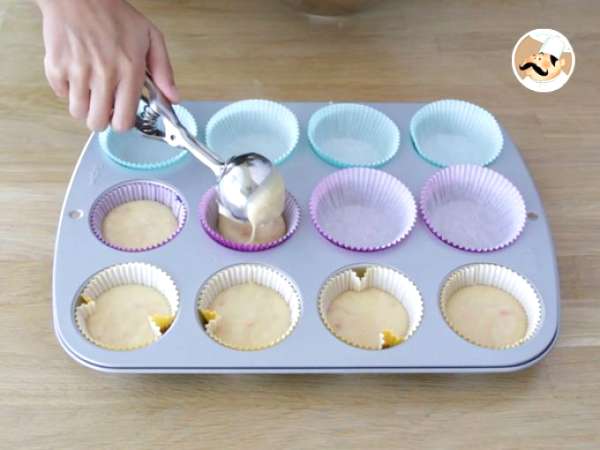 Kue dasar cupcake - Persiapan langkah 3