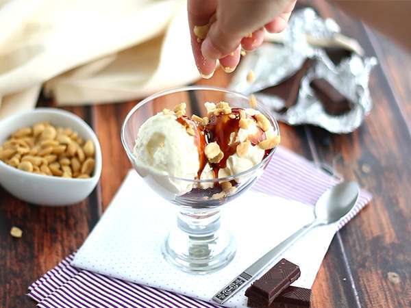 Sundae, es krim Amerika yang manis - Persiapan langkah 4