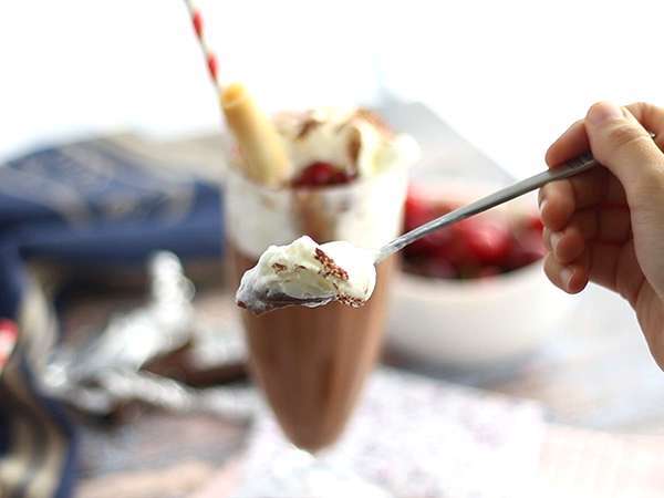 Cokelat Liège, krim cokelat khas Wina - Persiapan langkah 5