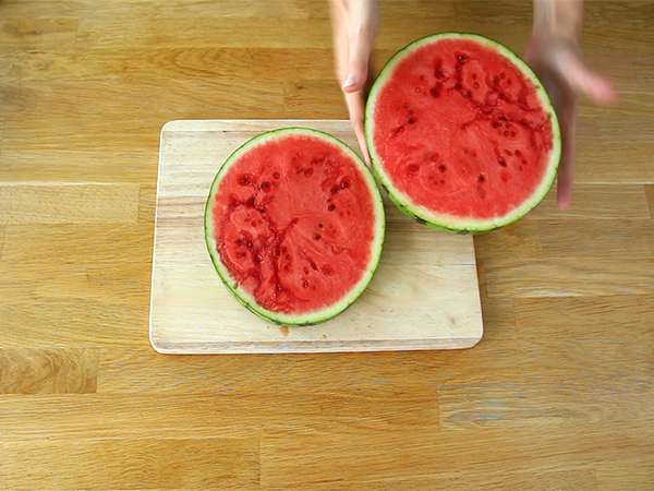 Pizza semangka - Persiapan langkah 1