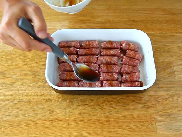 Sosis karamel untuk minuman beralkohol - Persiapan langkah 3