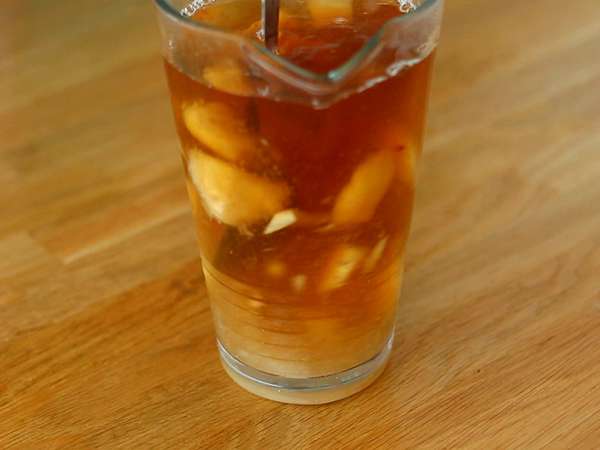 Es teh persik buatan sendiri - Persiapan langkah 3