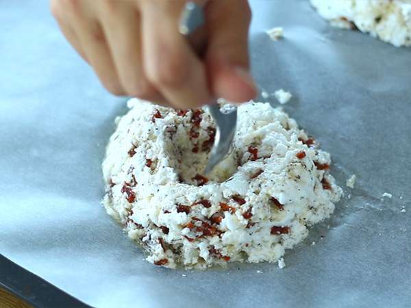 Telur keruh dengan chorizo - Persiapan langkah 4