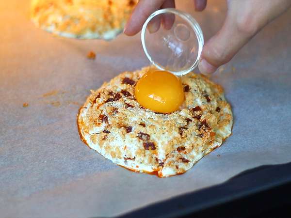 Telur keruh dengan chorizo - Persiapan langkah 6