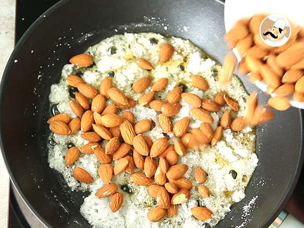 Praline (pasta praline) buatan sendiri - Persiapan langkah 1