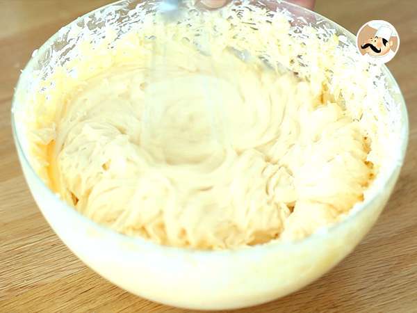 Crème mousseline - Persiapan langkah 4