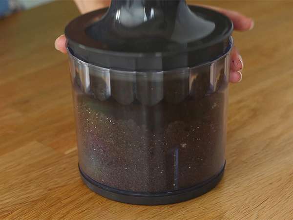 Selai kacang dan brownies biskuit Oreo - Persiapan langkah 1