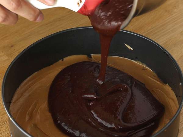 Selai kacang dan brownies biskuit Oreo - Persiapan langkah 5