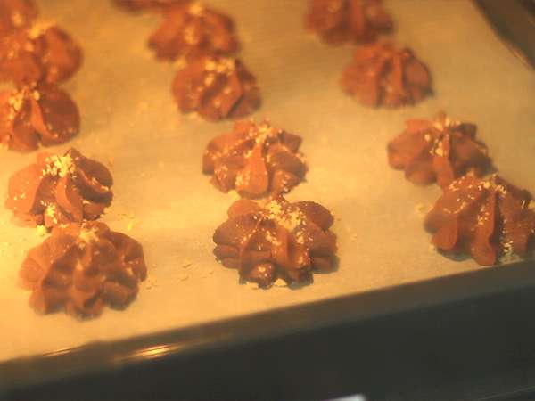 Roti pendek Wina dengan kakao - Persiapan langkah 5