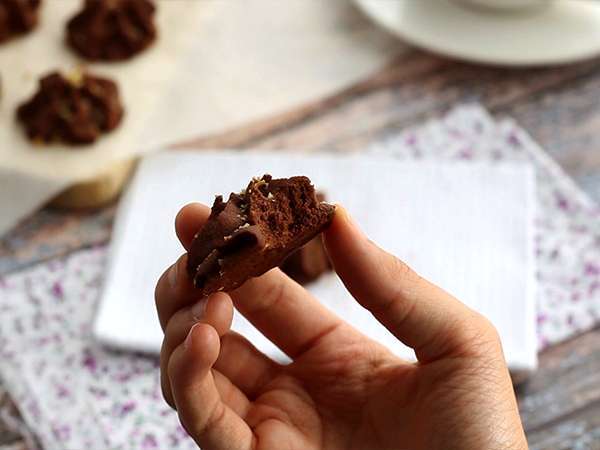 Roti pendek Wina dengan kakao - Persiapan langkah 6