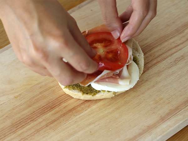 Bagel Italia - Persiapan langkah 3