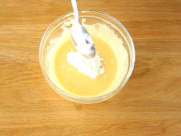 Natillas, krim telur khas Spanyol - Persiapan langkah 2