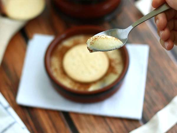 Natillas, krim telur khas Spanyol - Persiapan langkah 6