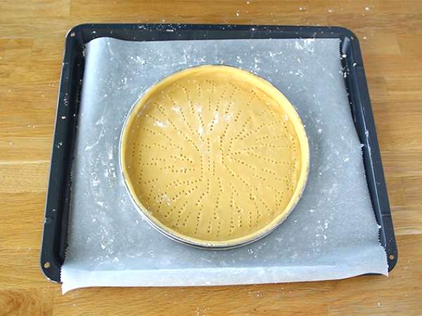 Pai meringue lemon - Persiapan langkah 3