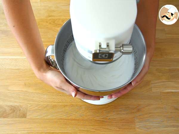 Meringue Italia dijelaskan secara rinci - Persiapan langkah 3