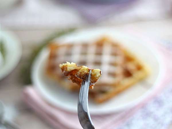 Wafel yang ringan dan renyah - Persiapan langkah 5