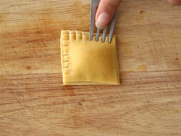 Ricotta ravioli, resep langkah demi langkah - Persiapan langkah 7