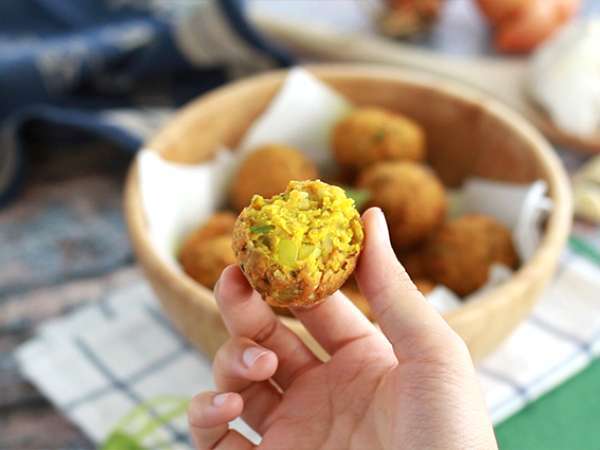 Falafels, resep yang cepat dan mudah - Persiapan langkah 6