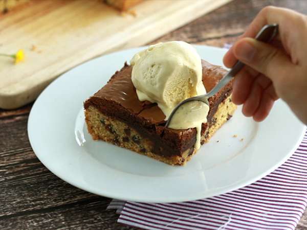 Kue kering dan kue brownies yang sempurna untuk camilan! - Persiapan langkah 8