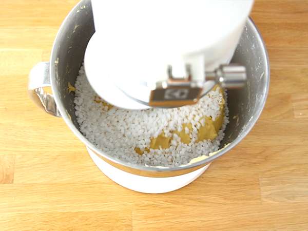 Wafel tradisional Liège - Persiapan langkah 3