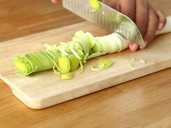 Papillote salmon - Persiapan langkah 2