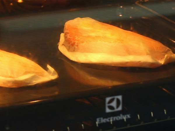 Papillote salmon - Persiapan langkah 5