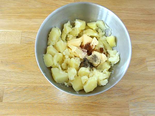 Bebek parmentier - Persiapan langkah 2