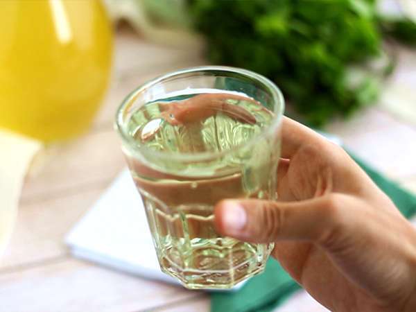 Sirup mint buatan sendiri - Persiapan langkah 4