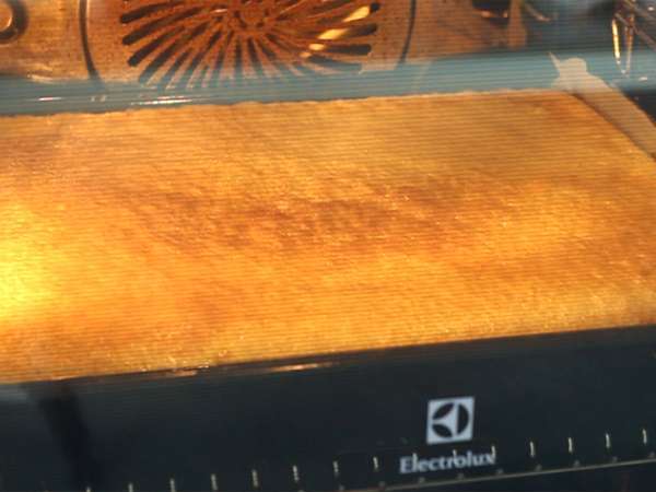 Kue gulung jeruk Portugis - Torta de laranja - Persiapan langkah 4