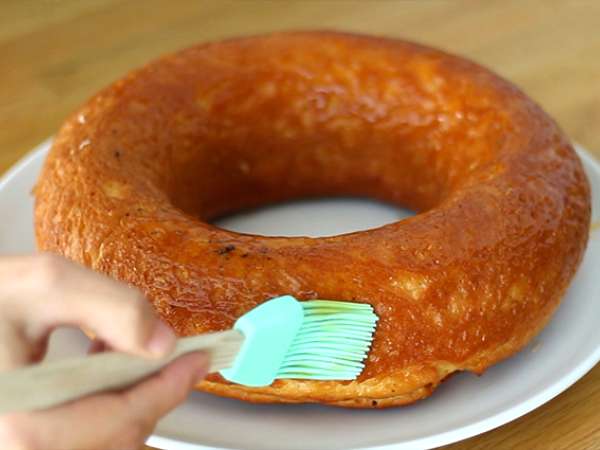 Baba au rhum, resep yang dijelaskan secara rinci - Persiapan langkah 6