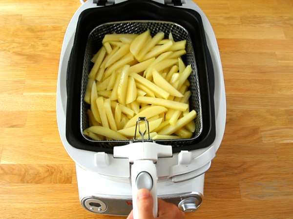 Kentang goreng rumahan - Persiapan langkah 3