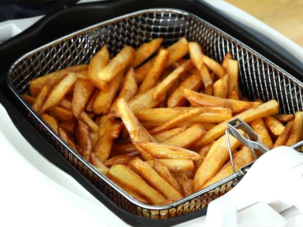 Kentang goreng rumahan - Persiapan langkah 4