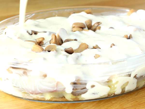 Gratin ikan, resep sederhana dan mudah - Persiapan langkah 5