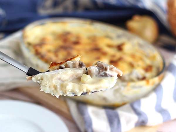 Gratin ikan, resep sederhana dan mudah - Persiapan langkah 7