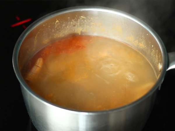 Paella hidangan laut - Persiapan langkah 2