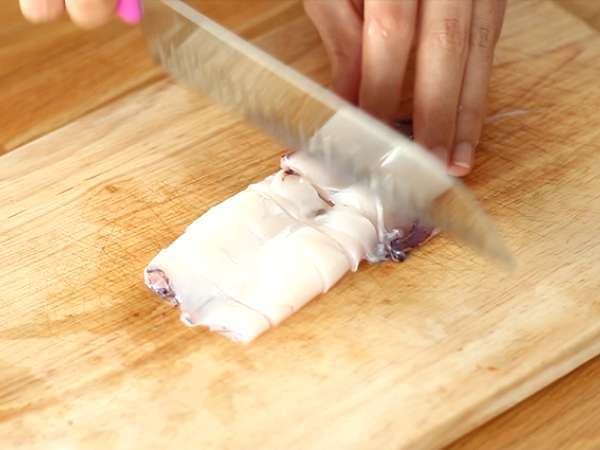 Paella hidangan laut - Persiapan langkah 7