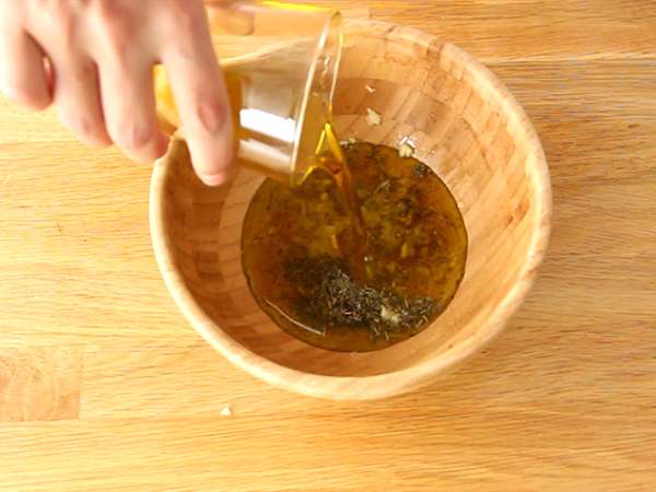 Udang panggang dengan bawang putih dan rempah-rempah - Persiapan langkah 2