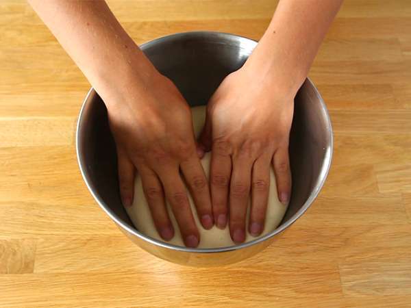 Muffin Inggris (mudah dan lembab) - Persiapan langkah 2