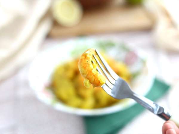 Kari udang dengan santan - Persiapan langkah 4