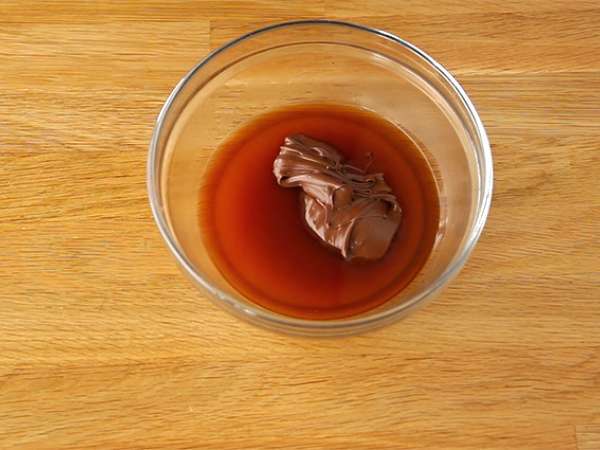 Es cappucino, hidangan penutup kopi yang lezat - Persiapan langkah 1