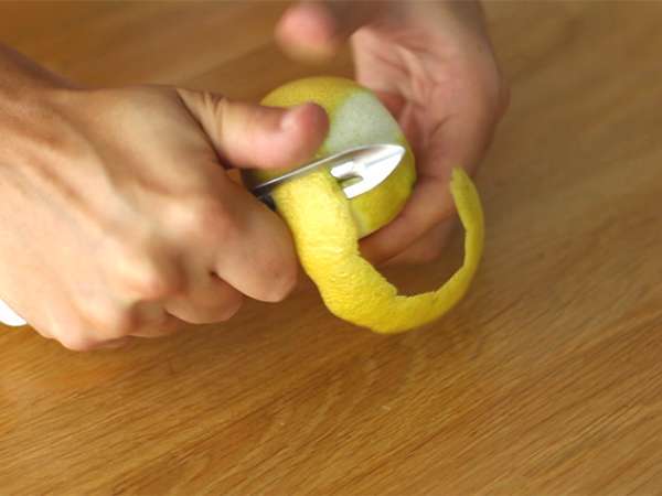 Limoncello buatan sendiri yang mudah - Persiapan langkah 1