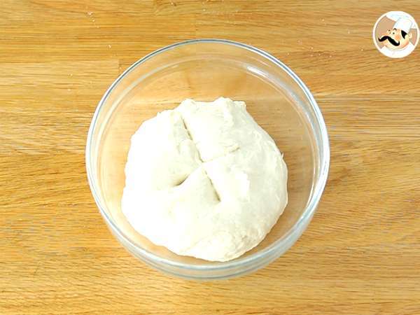 Puff pastry dijelaskan langkah demi langkah - Persiapan langkah 1