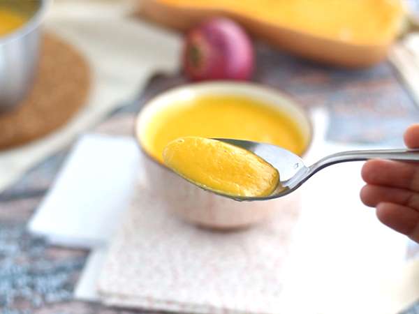 Krim sup labu butternut - Persiapan langkah 6