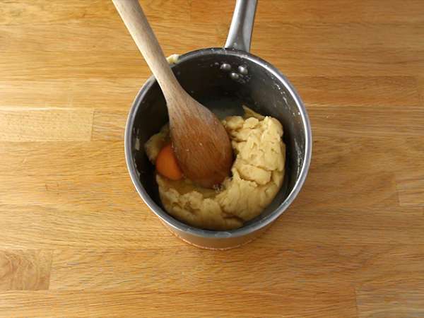 Puff salmon - Persiapan langkah 2