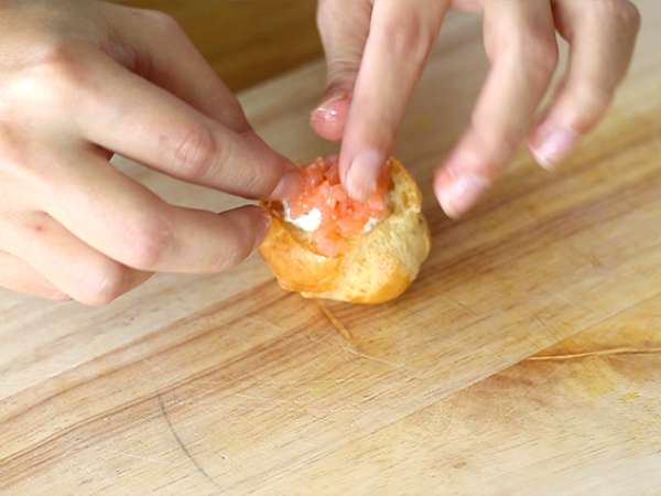 Puff salmon - Persiapan langkah 6