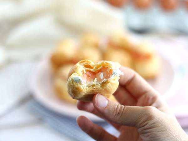 Puff salmon - Persiapan langkah 7