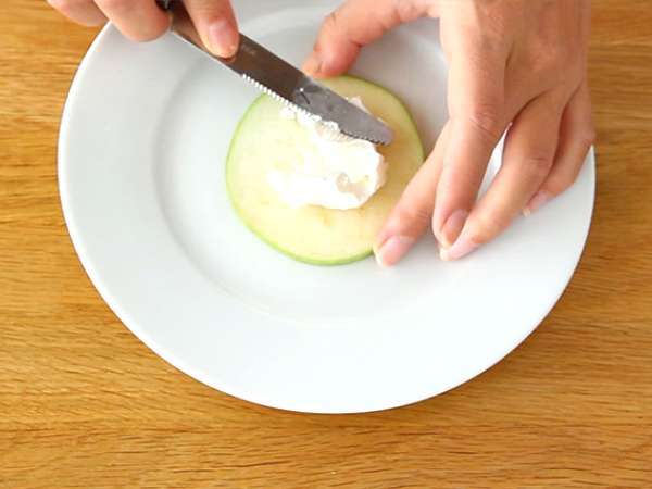 Salmon mille feuille dengan apel hijau - Persiapan langkah 2